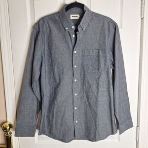 Taylor Stitch Jack Everyday Oxford Organic Cotton Shirt Size 42 Minimalist